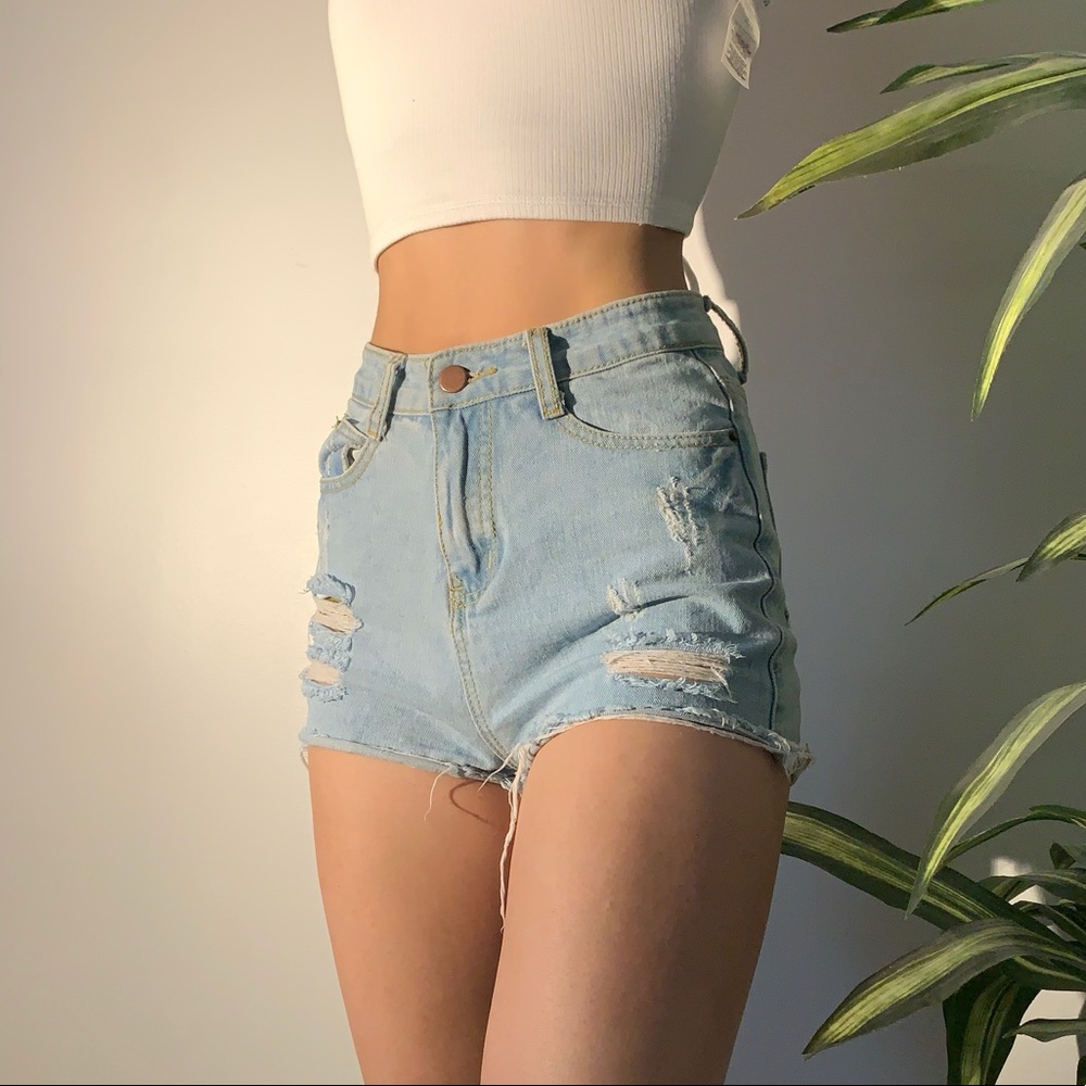 High rise vintage short